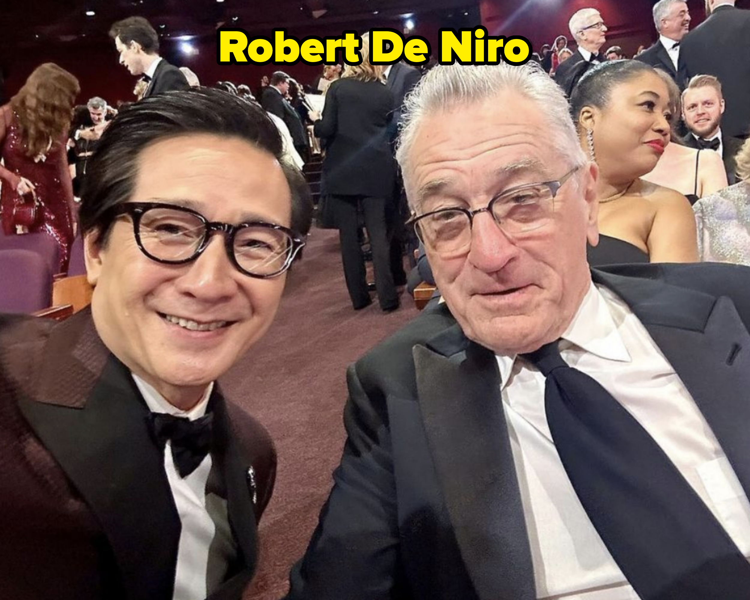 Robert De Niro and Ke Huy Quan