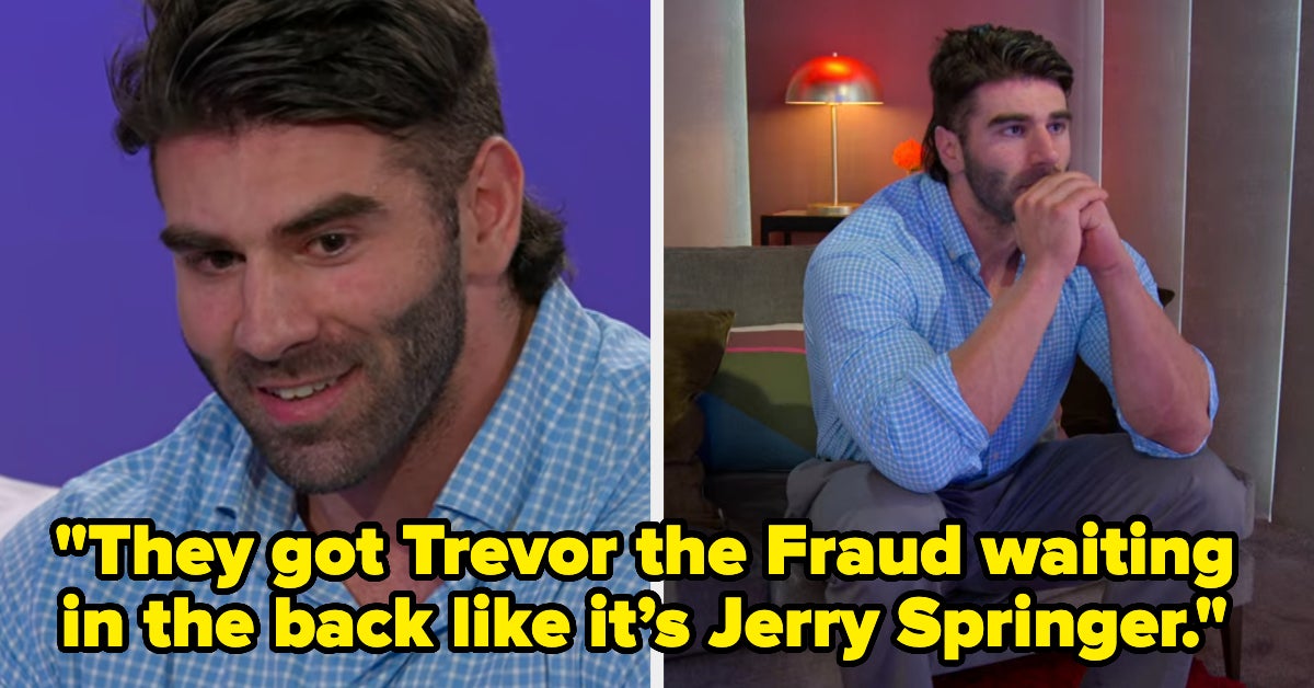 The Internet Is Roasting Trevor From “Love Is Blind” After