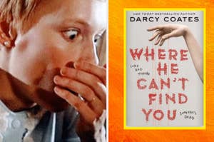 Mia Farrow shocked in "Rosemary's Baby," "Where He Can't Find You" by Darcy Coates