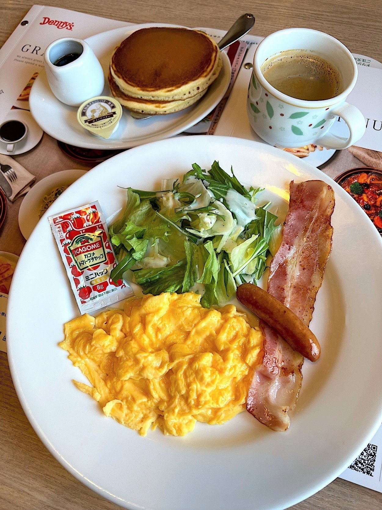 Dennys(デニーズ)のおすすめのモーニングメニュー「セレクトモーニング(スクランブルエッグモーニング)」