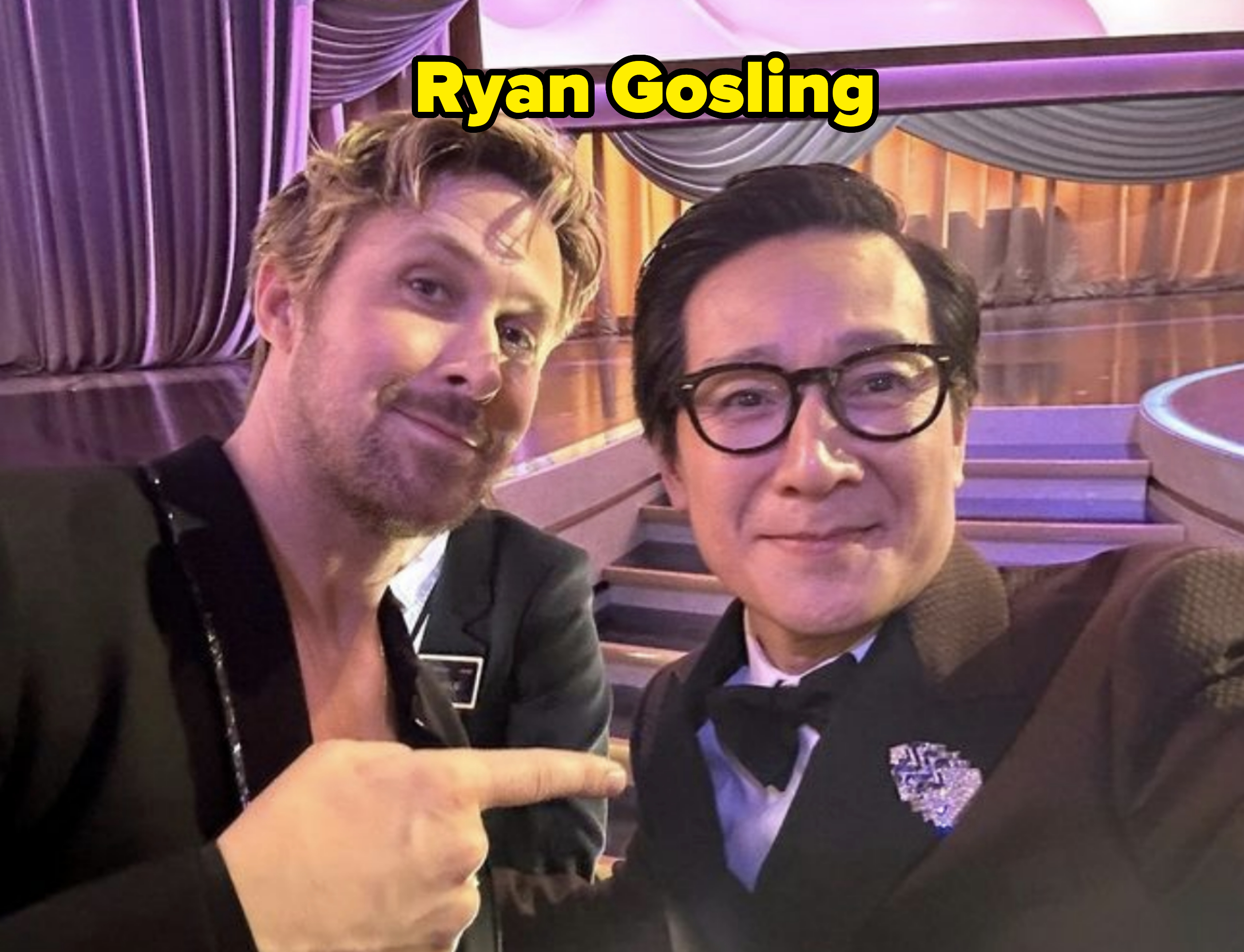 Ryan Gosling and Ke Huy Quan