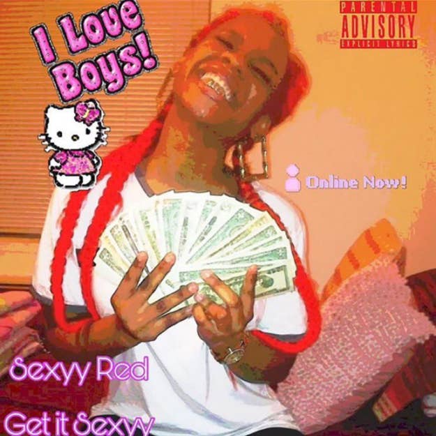 Album cover by Sexyy Red, featuring the artist smiling with cash in hands