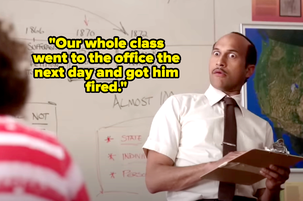 ,key and peele teacher making a weird face