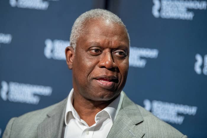 Close-up of Andre Braugher at a media event