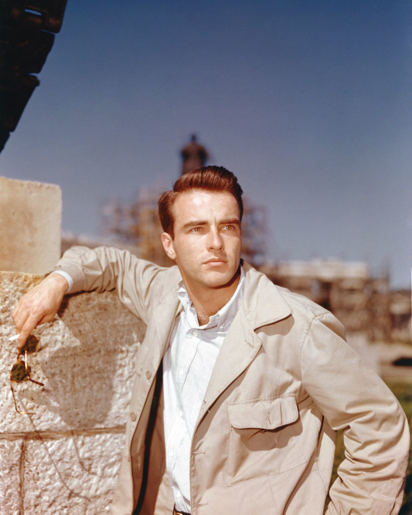Closeup of Montgomery Clift