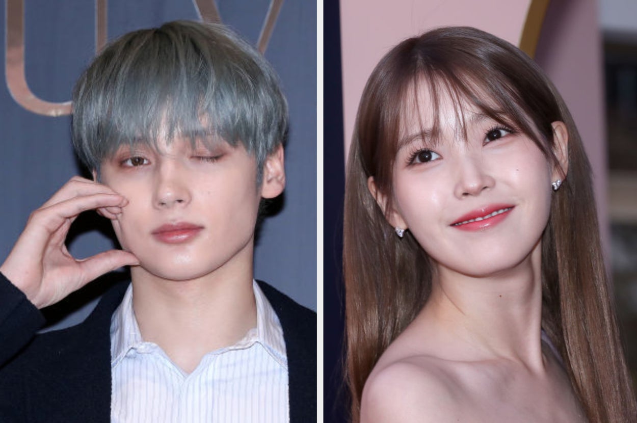 Huening Kai and IU