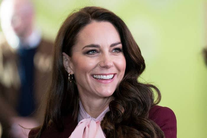 Closeup of Kate smiling