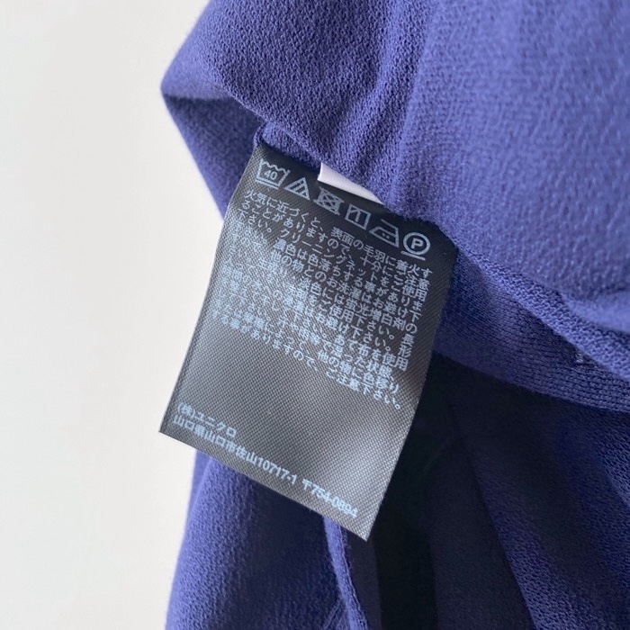 ユニクロのおすすめファッションアイテム「クレープコットンスナップワンピース（半袖）」