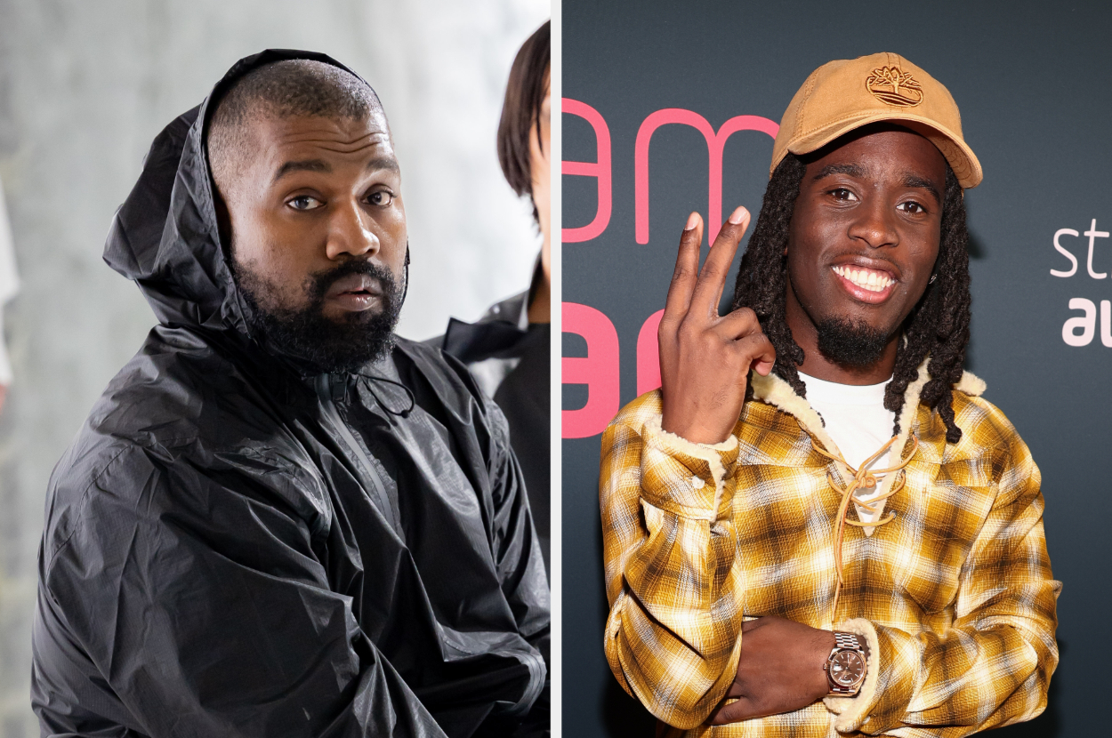 Kai Cenat Receives Angry Messages From Kanye After Joking About 'Vultures'  Merch Sizing | Complex