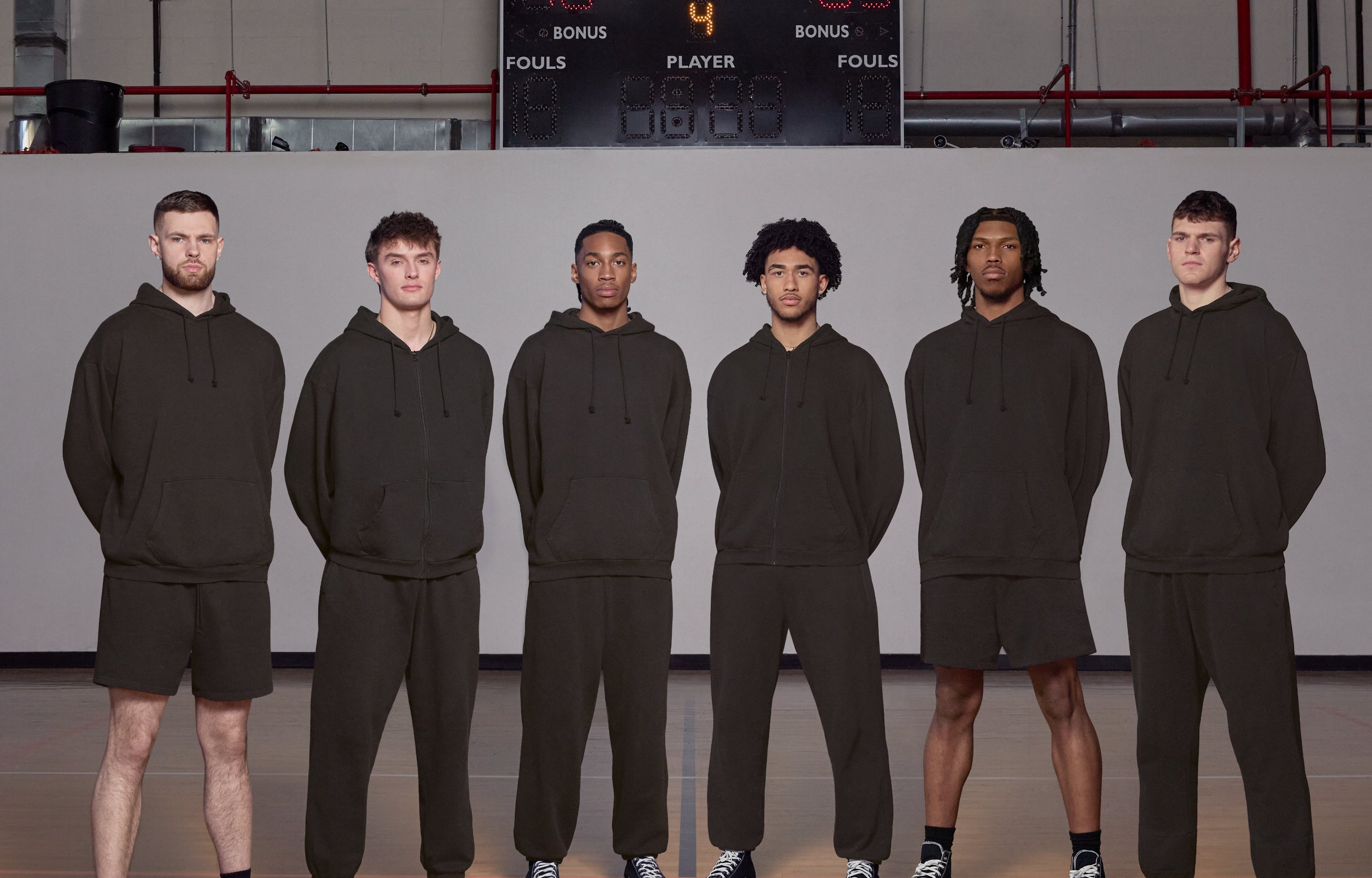 Kim Kardashian extends her reach into sports by partnering with six top  college basketball stars ahead of March Madness: Hoopers set to front SKIMS  loungewear campaign