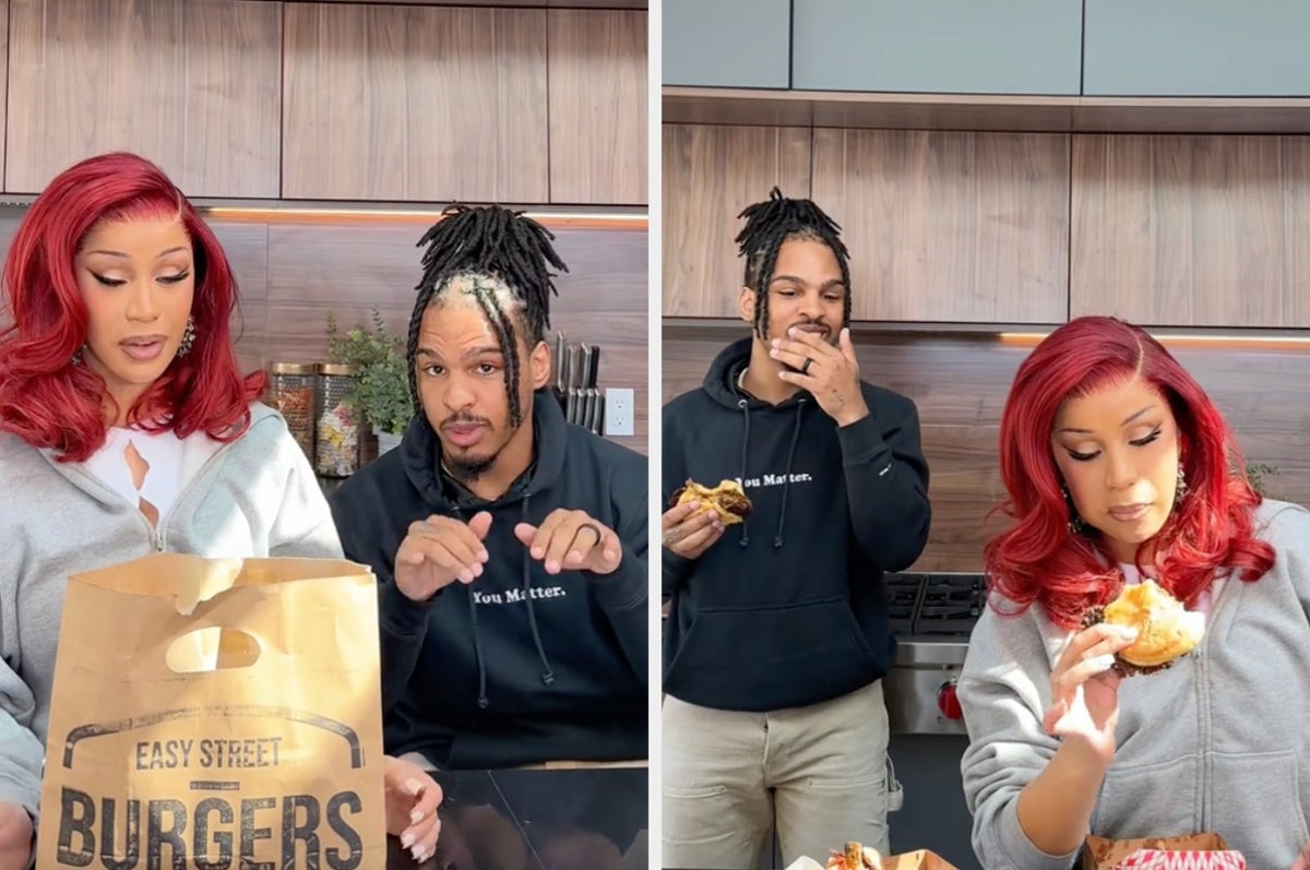 Watch Cardi B and Keith Lee Sample Some Burgers Together | Complex