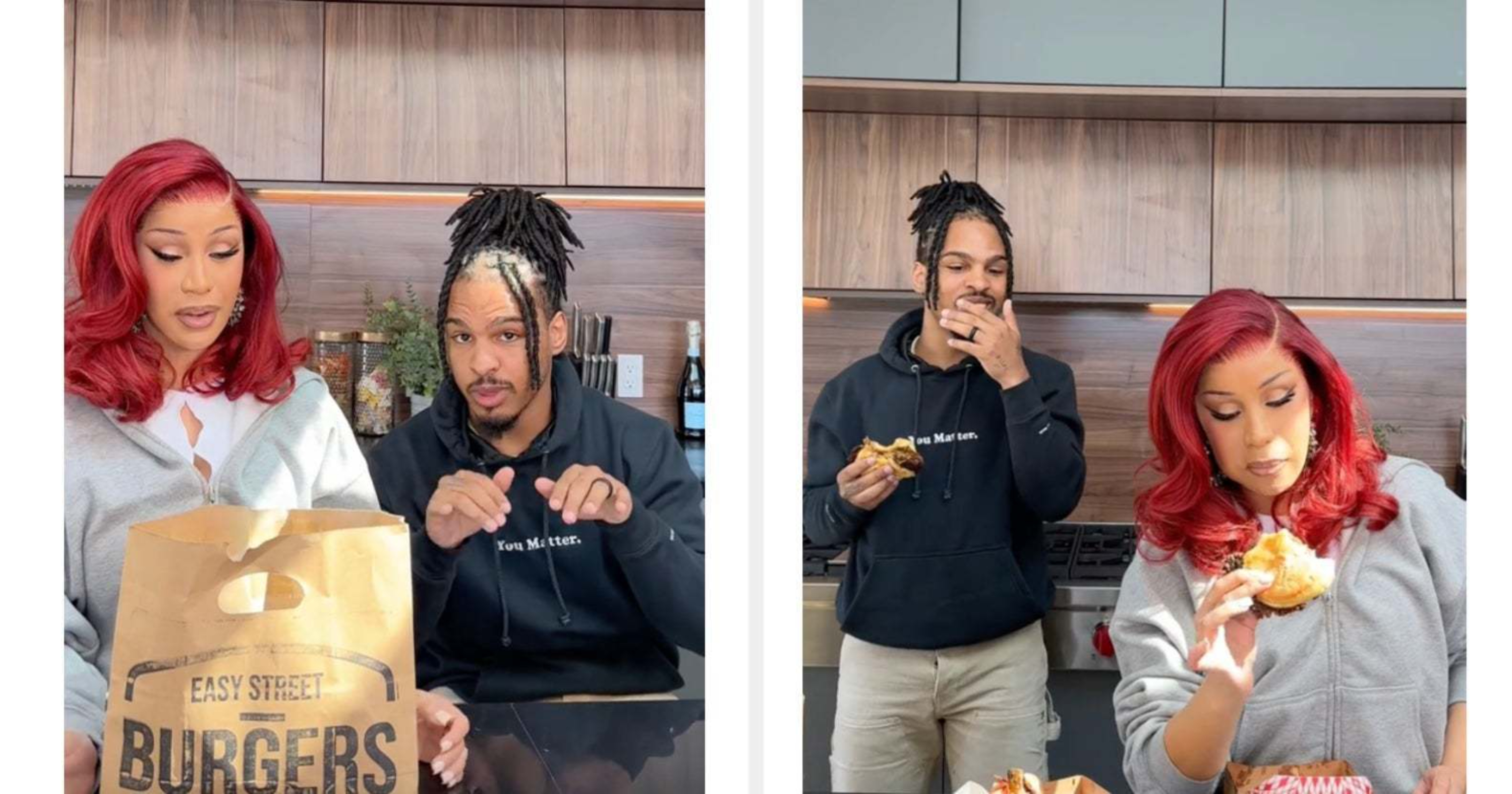 Watch Cardi B and Keith Lee Sample Some Burgers Together | Complex