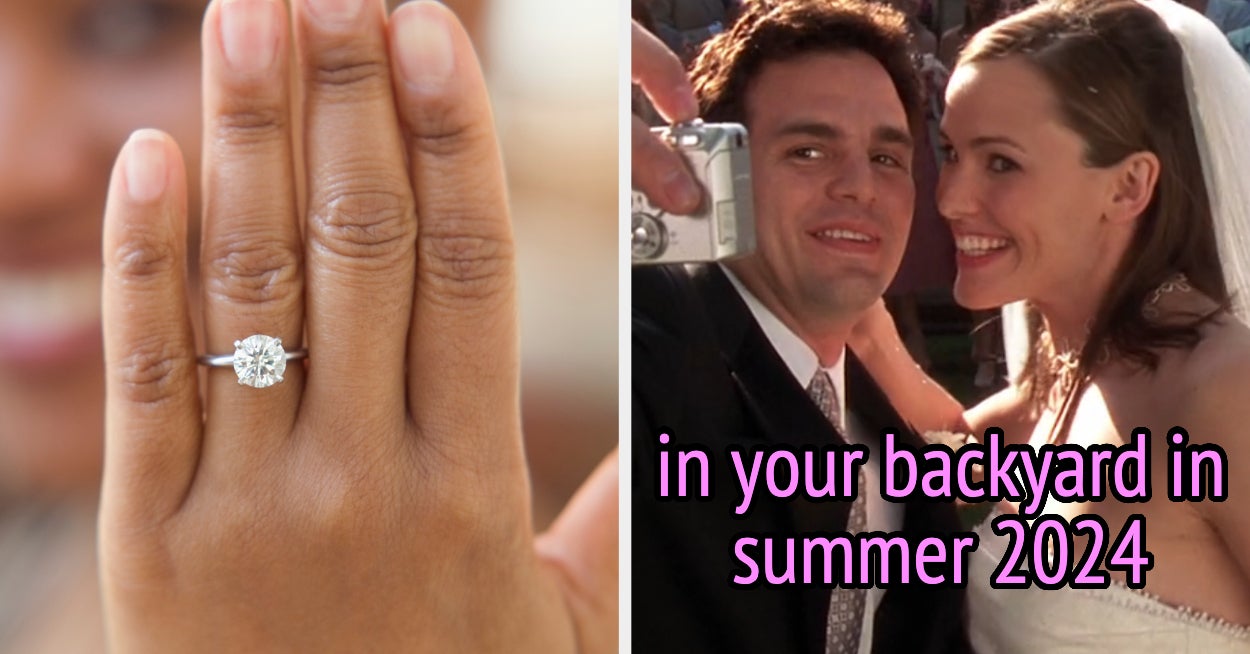 Pick Engagement Rings See When You'll Get Married Quiz