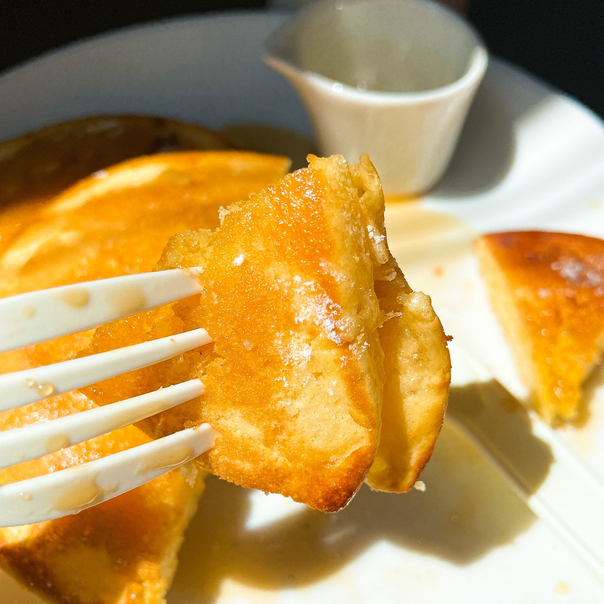 タリーズのおすすめメニュー「ピュアメープルとバターのパンケーキ」