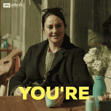 GIF from &quot;Big Little Lies&quot; of one woman telling the other &quot;You&#x27;re so nice&quot;