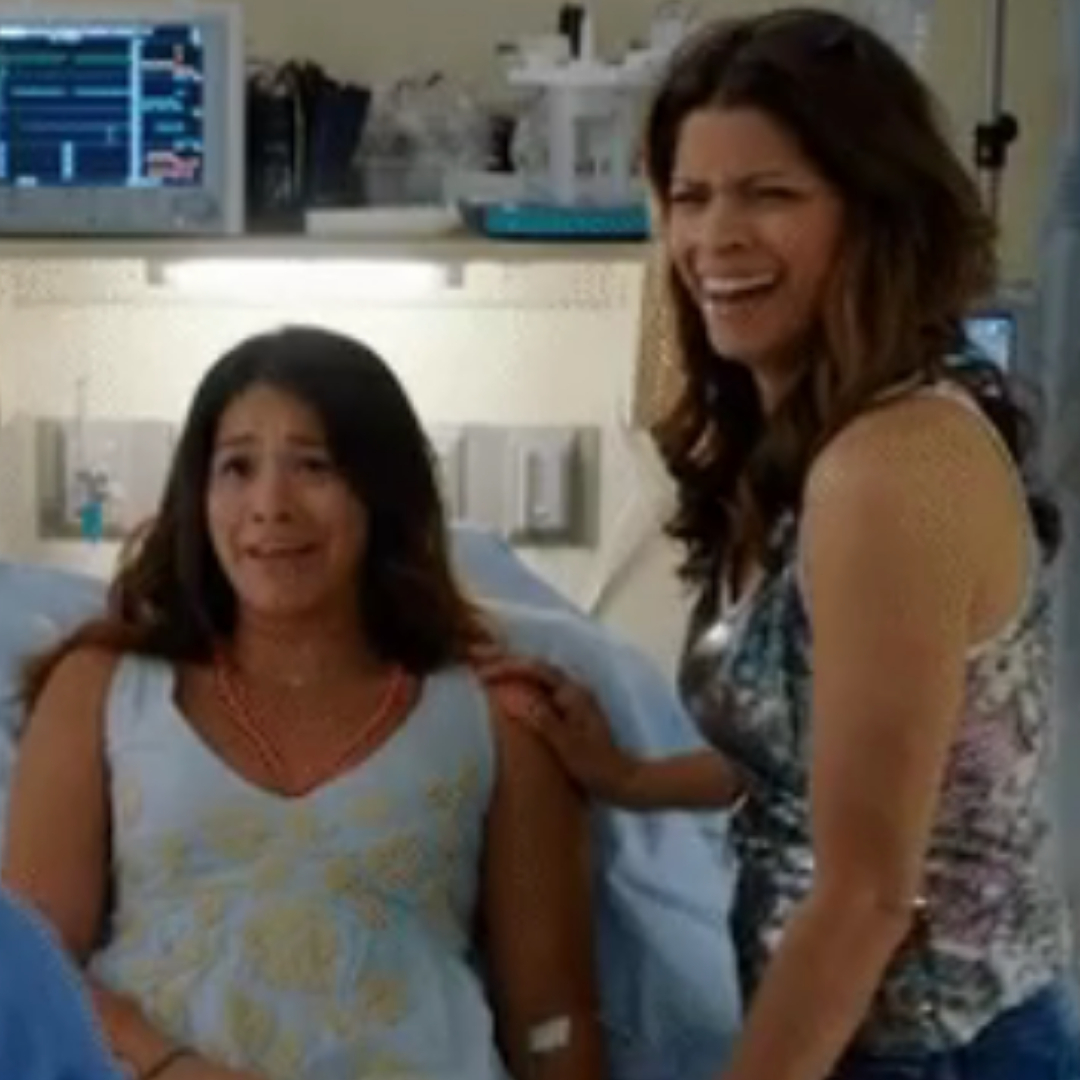 Gina Rodriguez and Andrea Navedo in &quot;Jane the Virgin&quot;