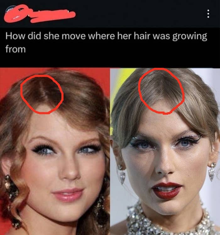&quot;How did she move where her hair was growing from?&quot;