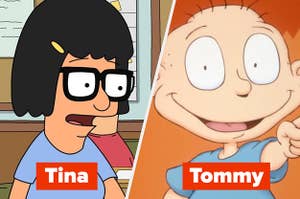 Tina Belcher and Tommy Pickles