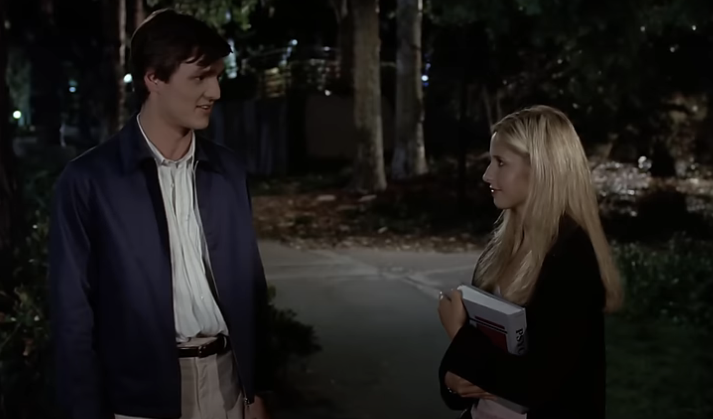 Pedro Pascal and Sarah Michelle Gellar on Buffy