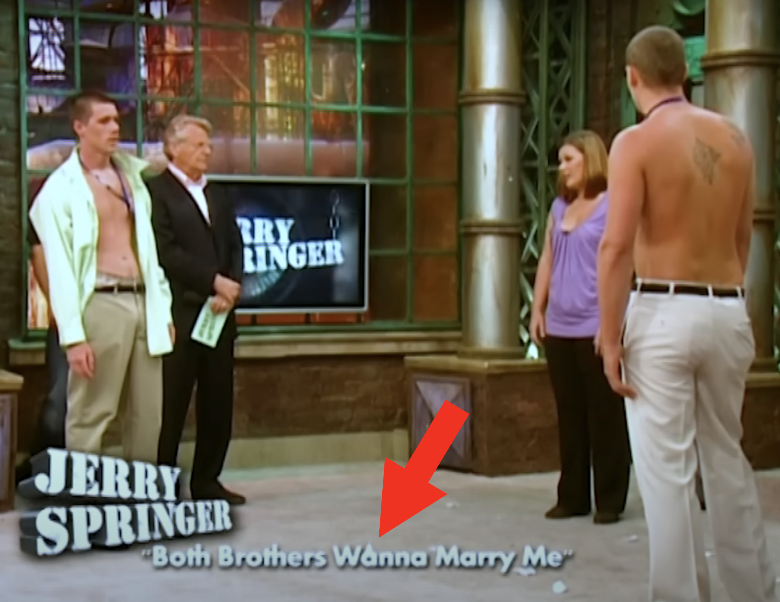 Screenshot from &quot;Jerry Springer&quot;
