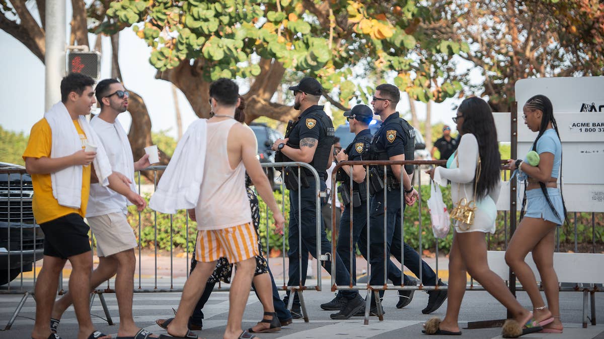 There were nearly 500 arrests made during spring break in Miami Beach last year.