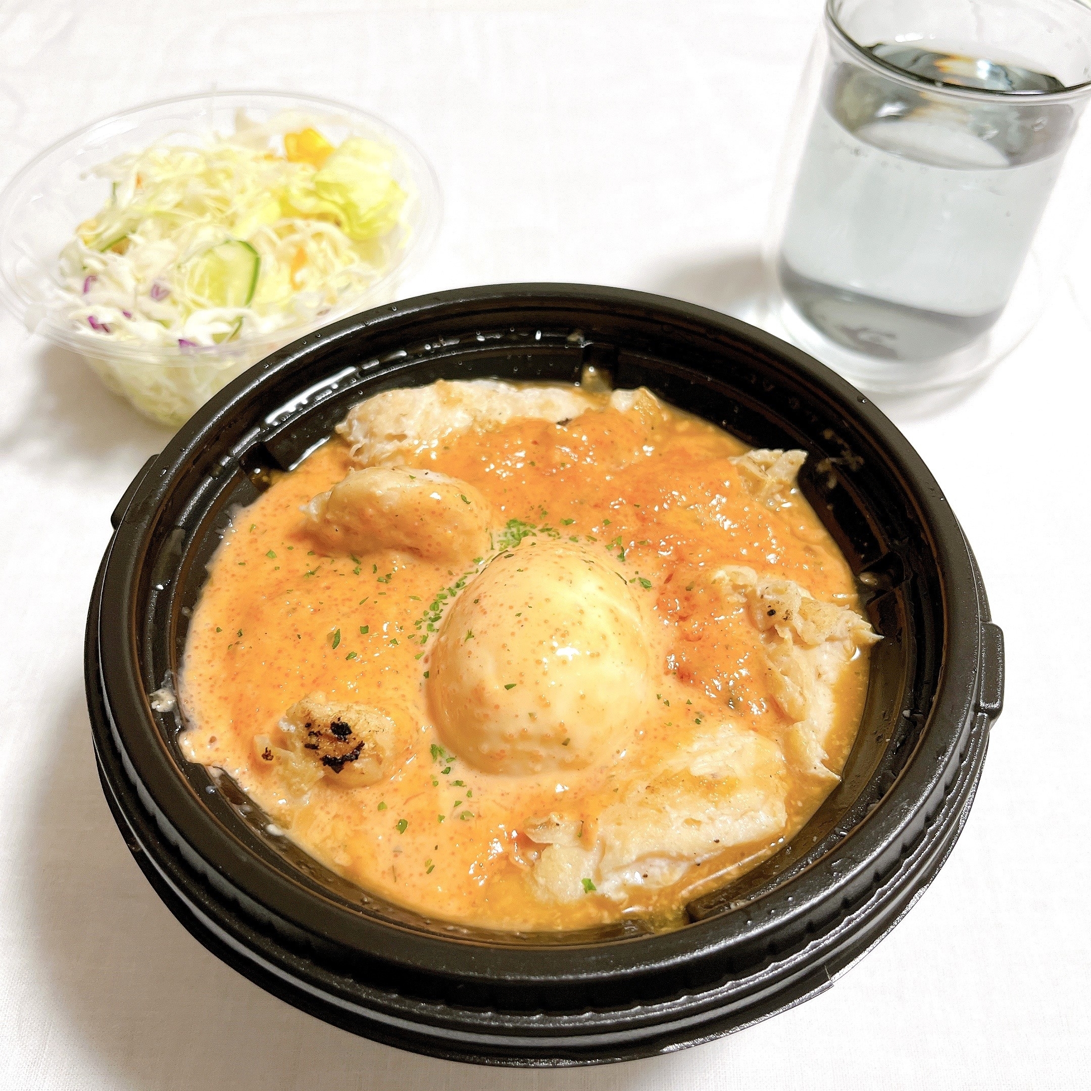 松屋のオススメのフード「たっぷり明太タルタルチキン定食」