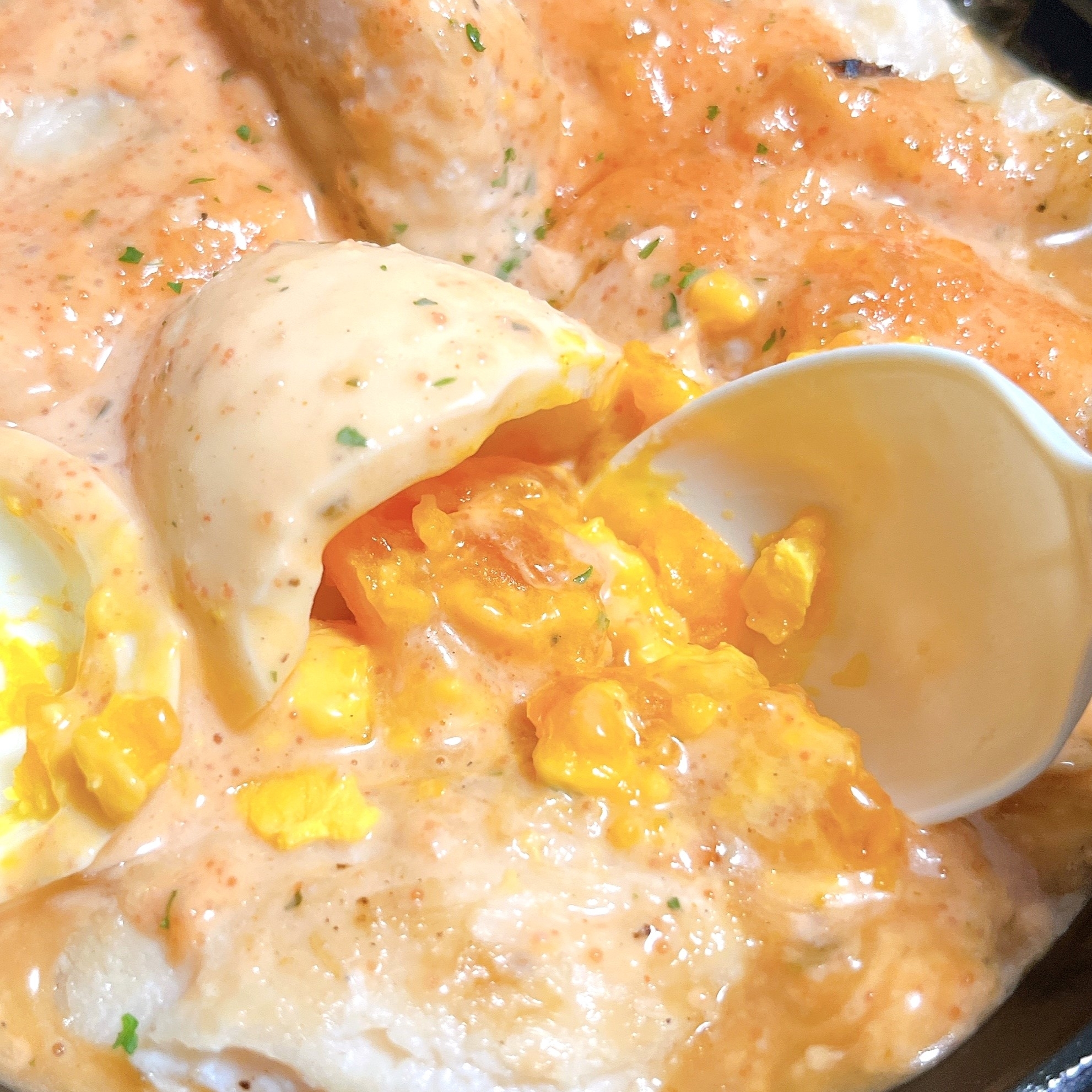 松屋のオススメのフード「たっぷり明太タルタルチキン定食」