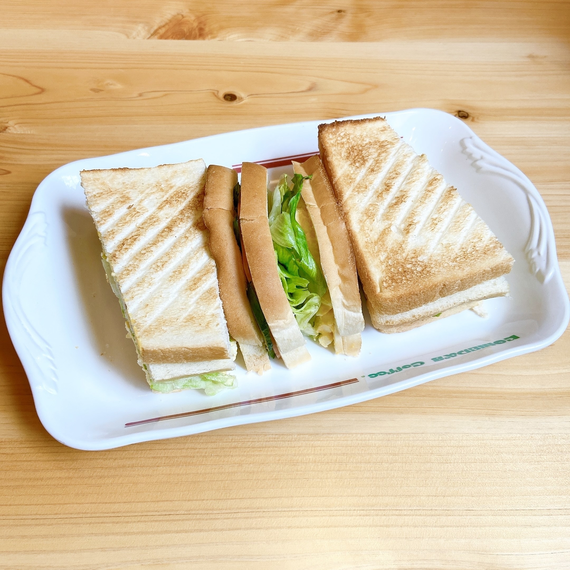 コメダ珈琲のおすすめグルメ「ミックストースト」