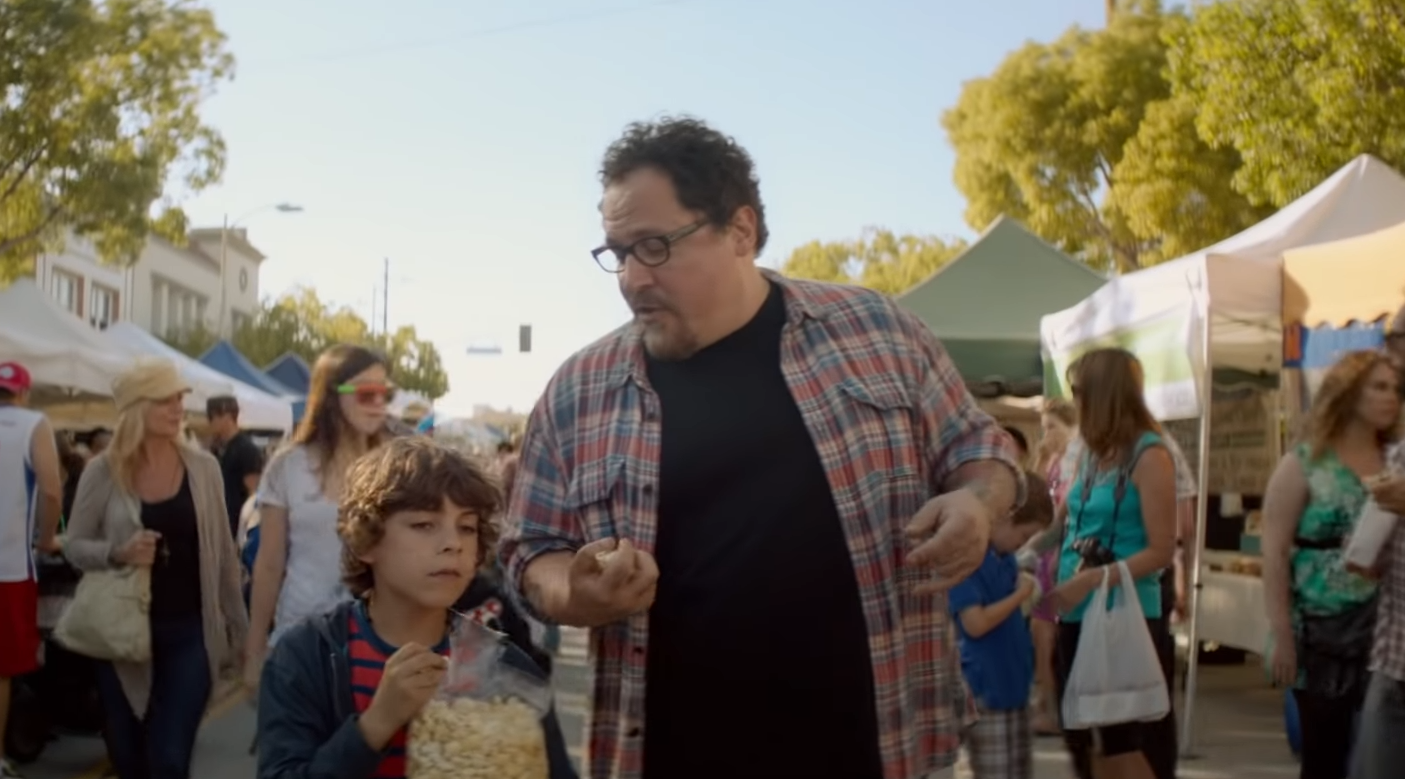 Percy and Carl from &quot;Chef&quot; are walking through a farmer&#x27;s market