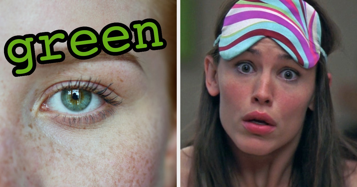 Pick Guess Eye Color Quiz