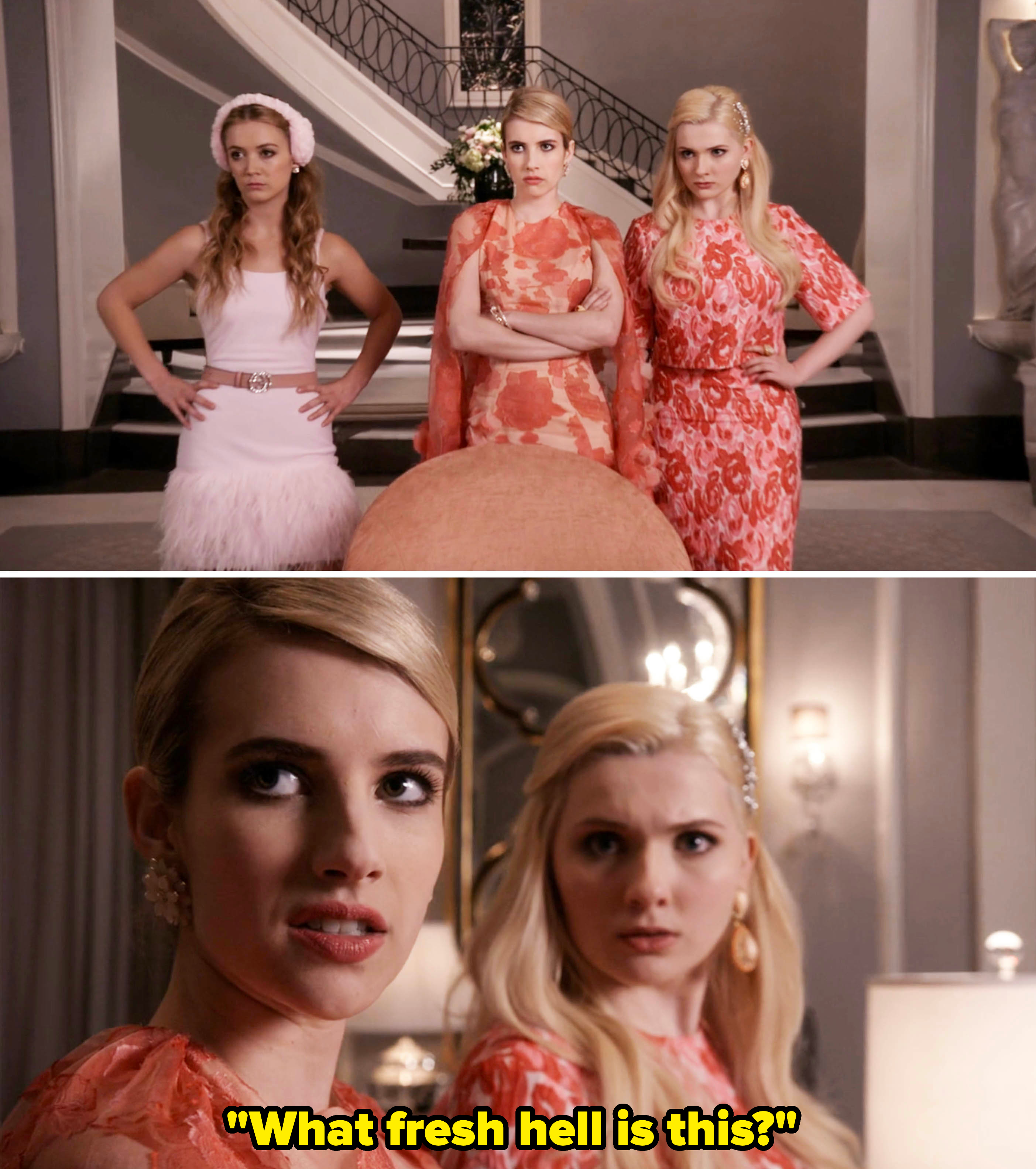 The Chanels in Scream Queens