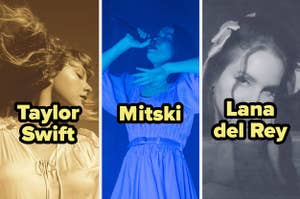 Taylor Swift, Mitski y Lana del Rey, tres cantantes famosas, en actuaciones
