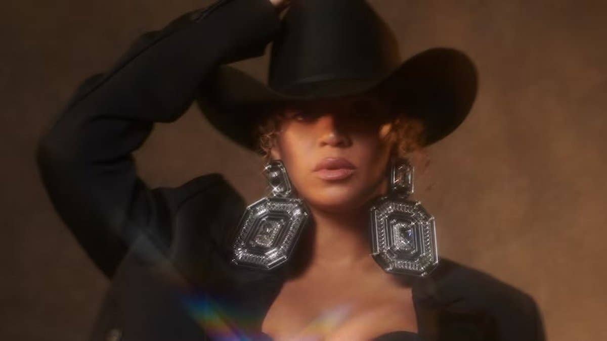 Tied to her Verizon commercial during Super Bowl LVIII, Beyoncé surprised the BeyHive with country songs "Texas Hold 'Em" and "16 Carriages."