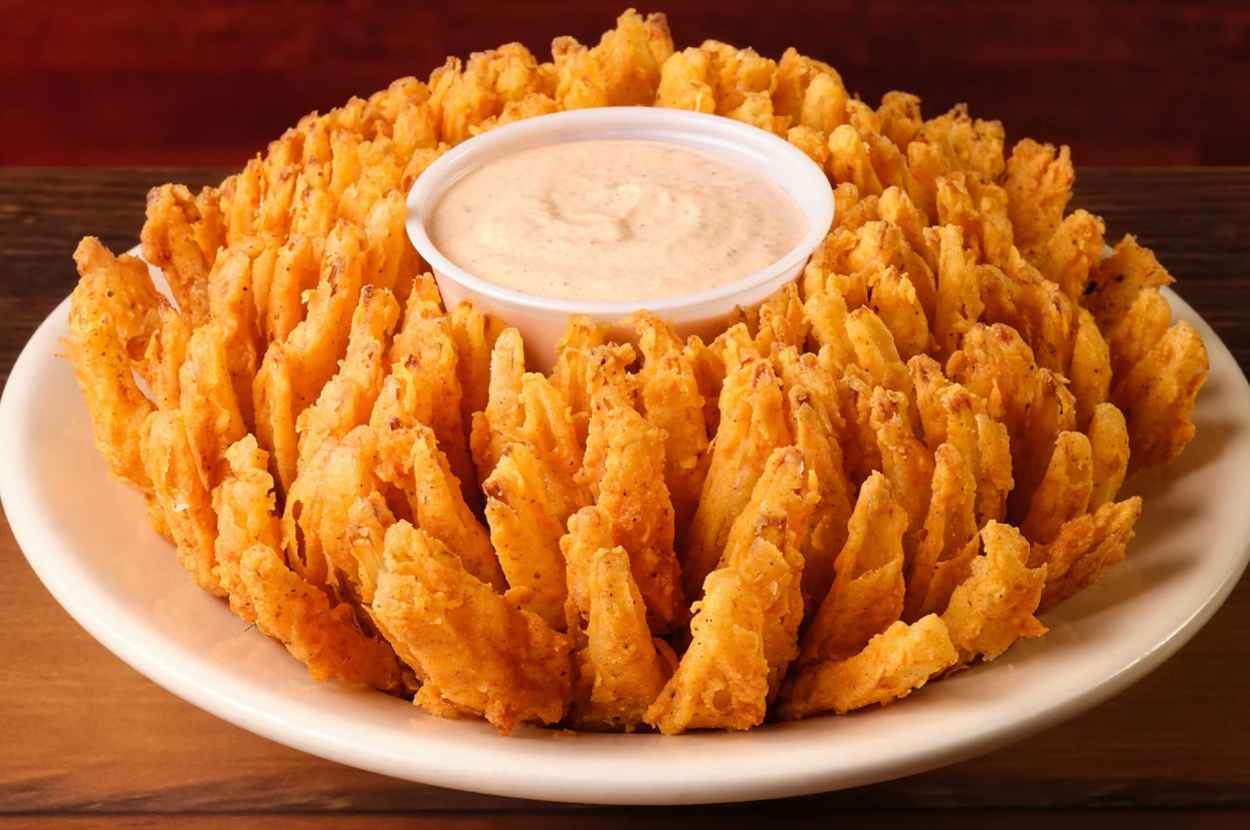 A Cactus Blossom appetizer from Texas Roadhouse