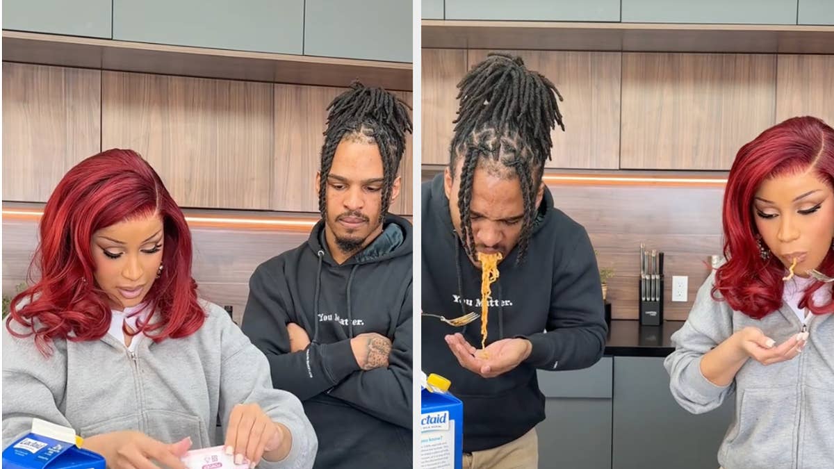After trying Easy Street Burgers, Cardi B and Keith Lee had more fun in the kitchen in a new TikTok.