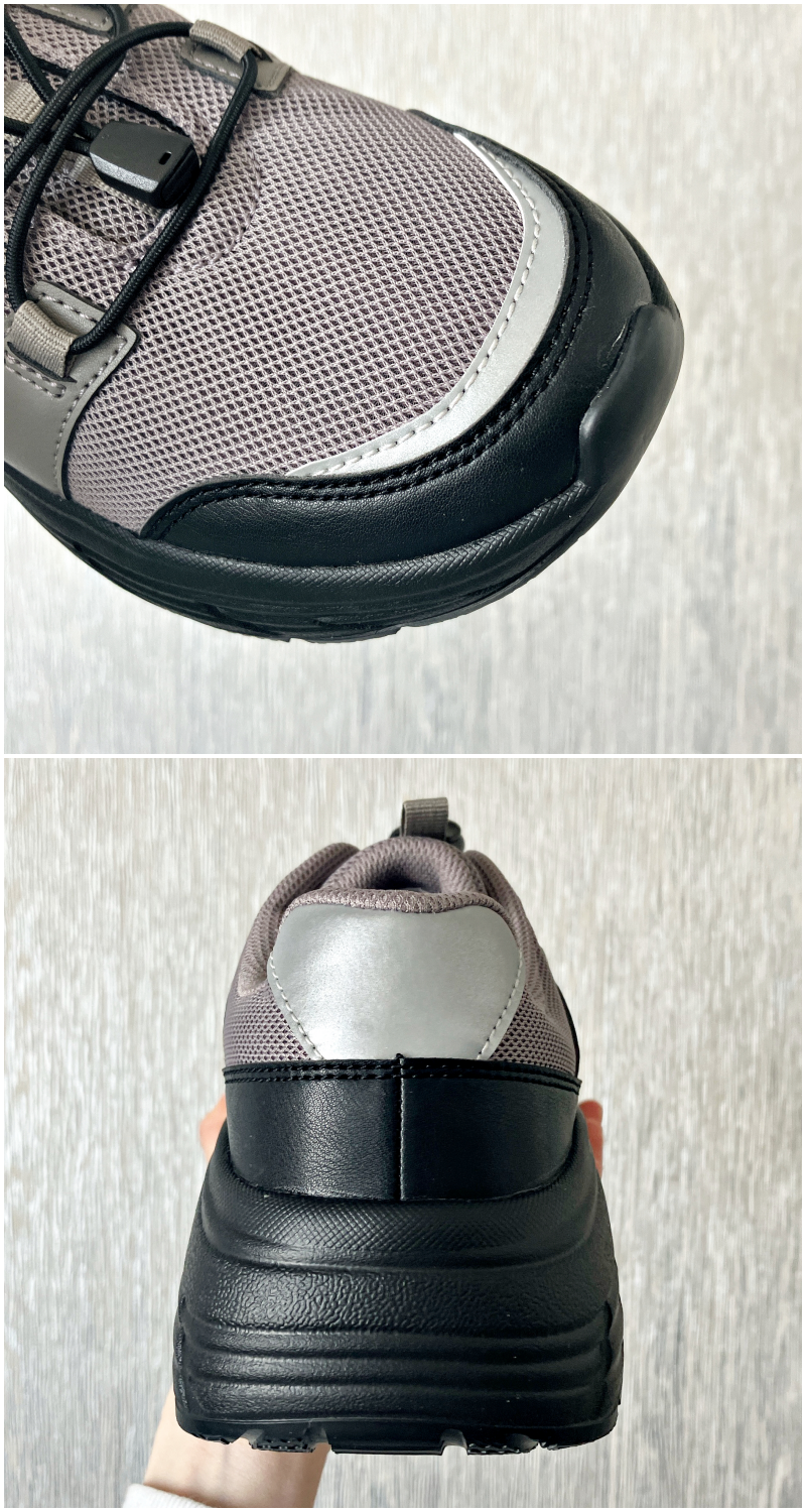 GU（ジーユー）のおすすめスニーカー「ボリュームソールトレイルスニーカー+E」