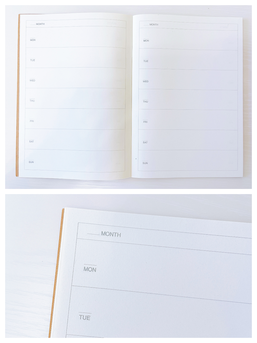 無印良品のオススメ文房具「ノート・ウィークリー」