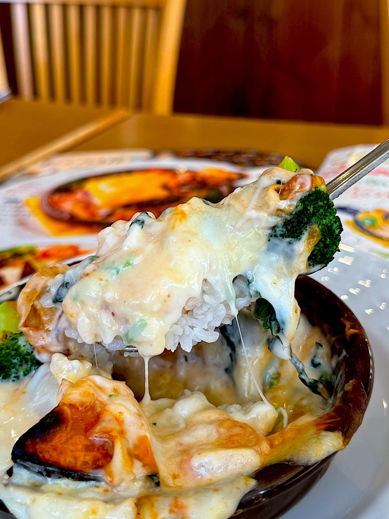 ココスのおすすめフード「魚介とかぼちゃのあふれクリームドリア」