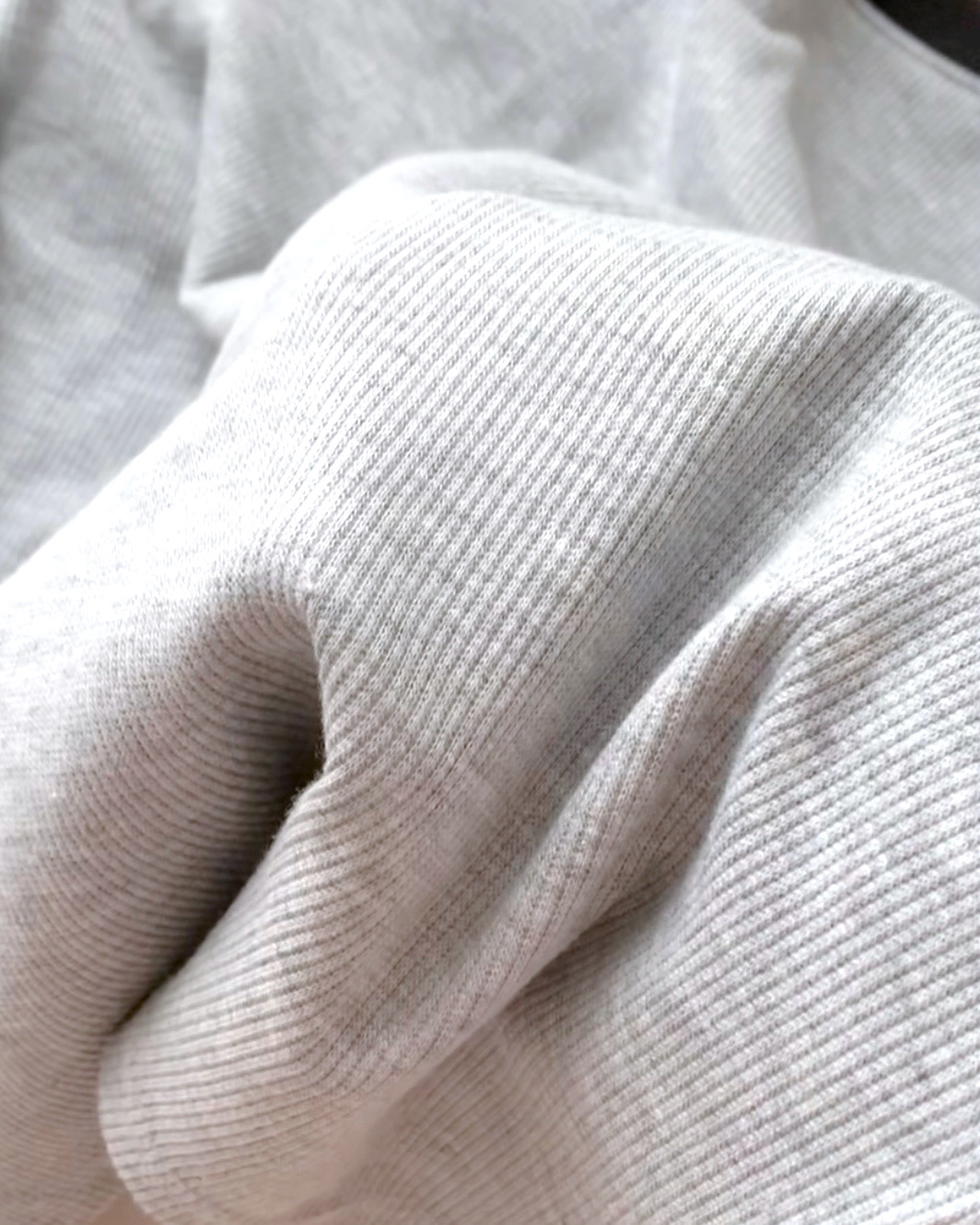 しまむらのオススメファッション「テレコラグランロンT」