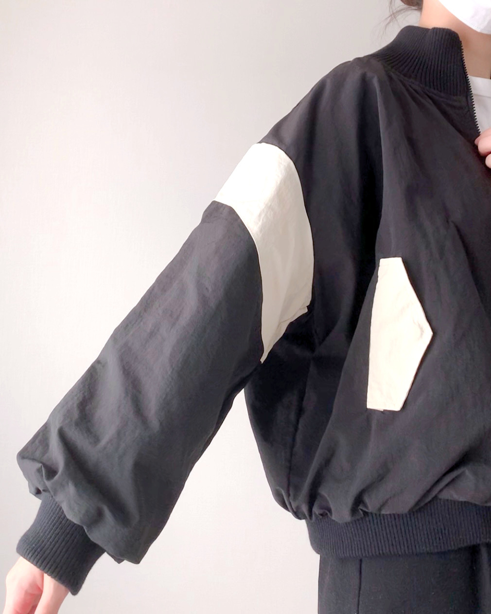 しまむらのおすすめブルゾン「ハイショクキリカエトラックBZ」