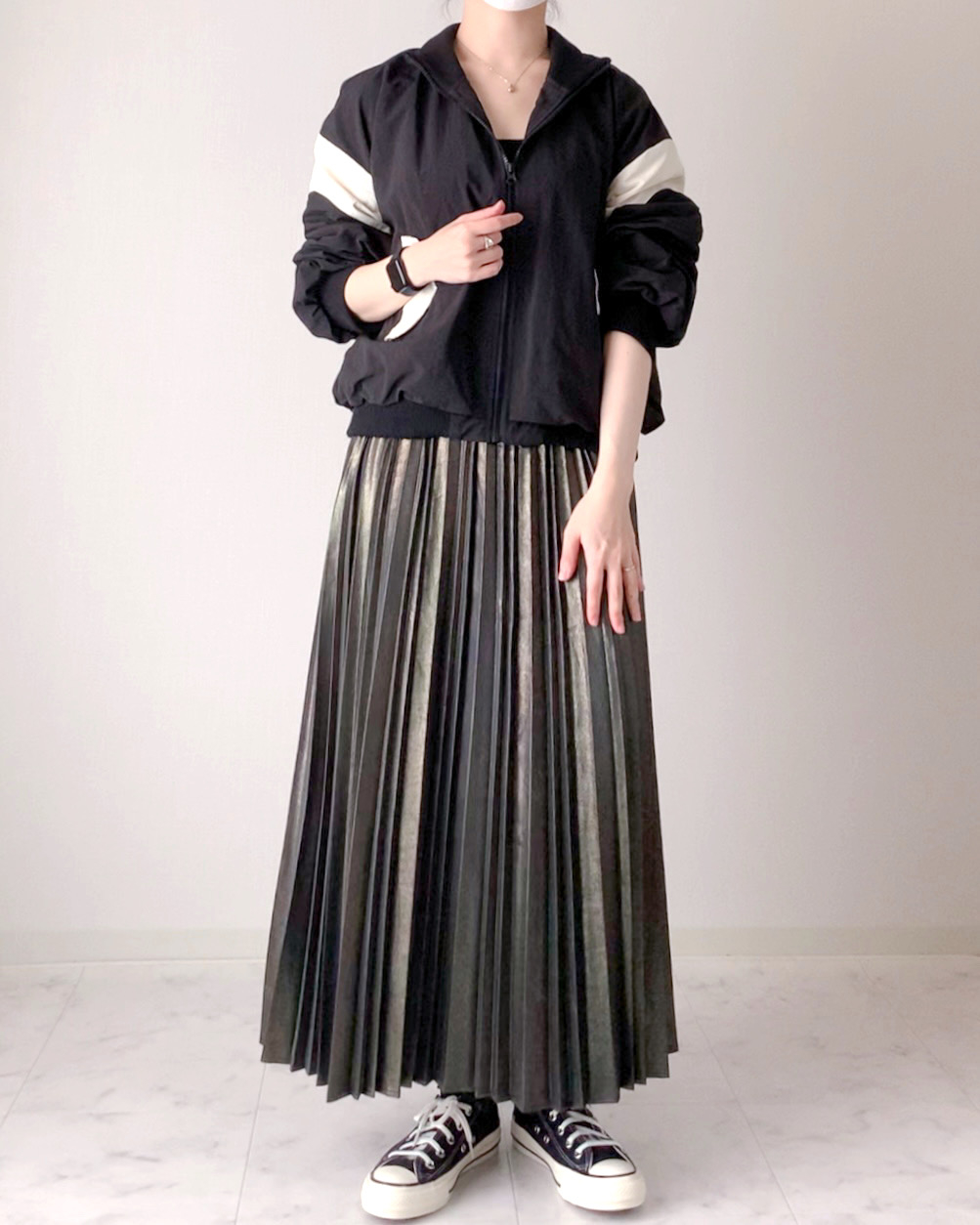 しまむらのおすすめブルゾン「ハイショクキリカエトラックBZ」