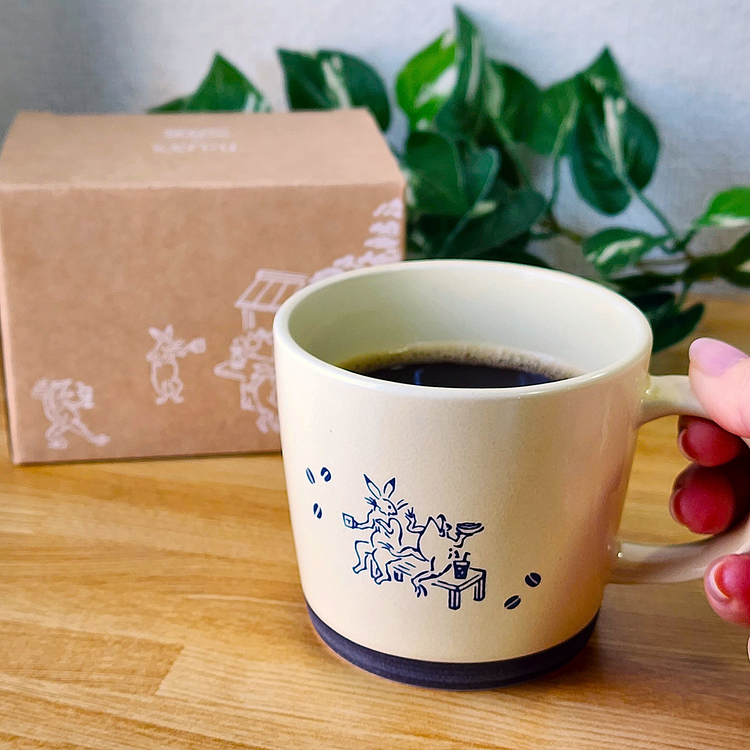 Tully's Coffee（タリーズコーヒー）のおすすめ雑貨「鳥獣戯画 美濃焼マグ」