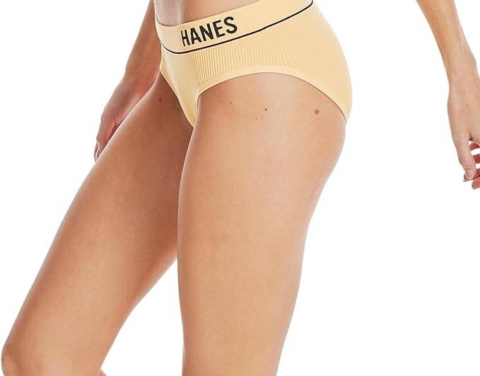 Hanes Women's Super Value Bonus Ribbed Cotton Hipster Underwear, 6+3 Bonus  Pack 