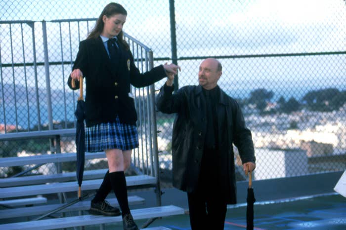 Anne Hathaway in a scene from The Princess Diaries
