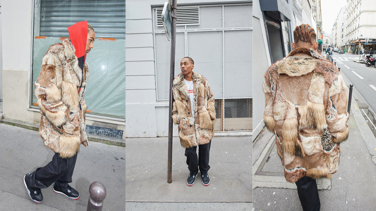 Supreme and MM6's New Collection Features Faux Fur, Wig 