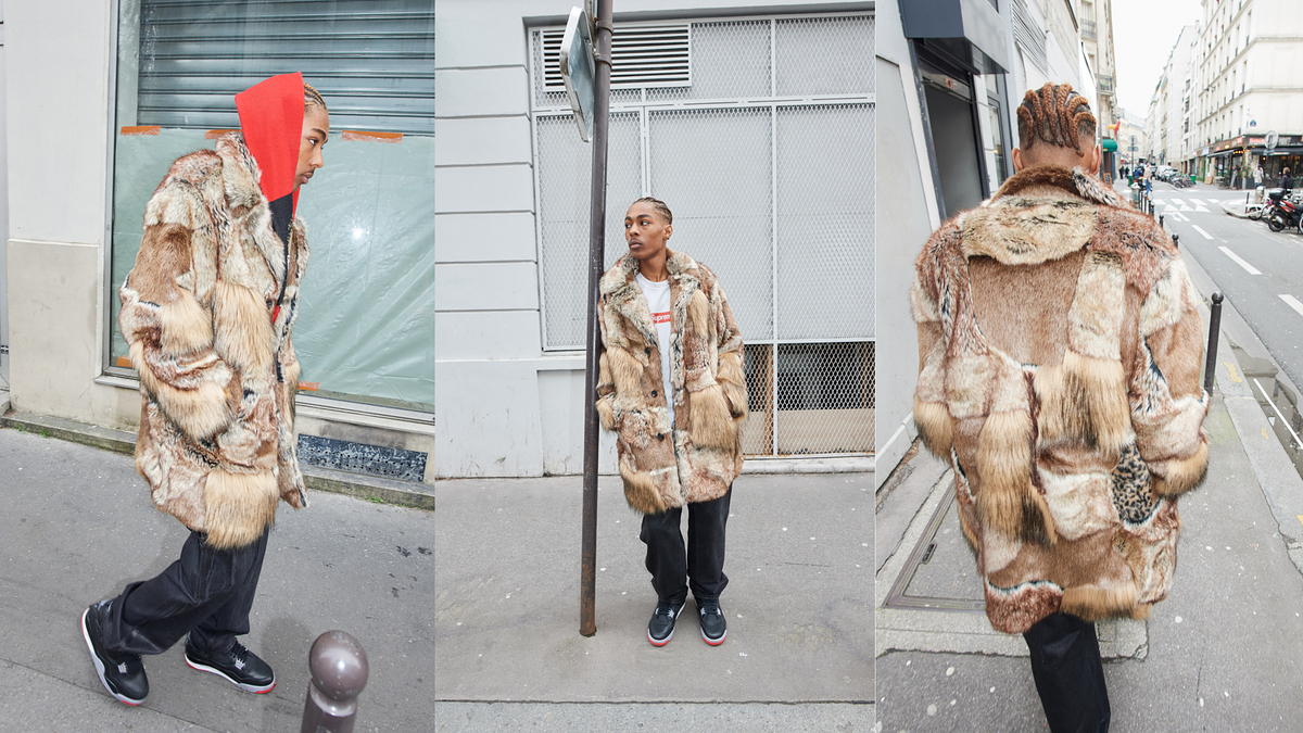 Supreme and MM6's New Collection Features Faux Fur, Wig