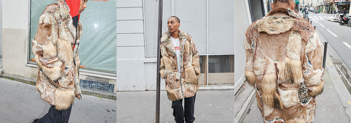 Supreme and MM6's New Collection Features Faux Fur, Wig 