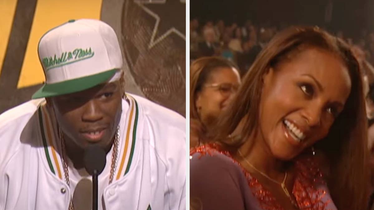 50 Cent shouted out Fox during an acceptance speech during at 2003 BET Awards, shortly before the two dated.