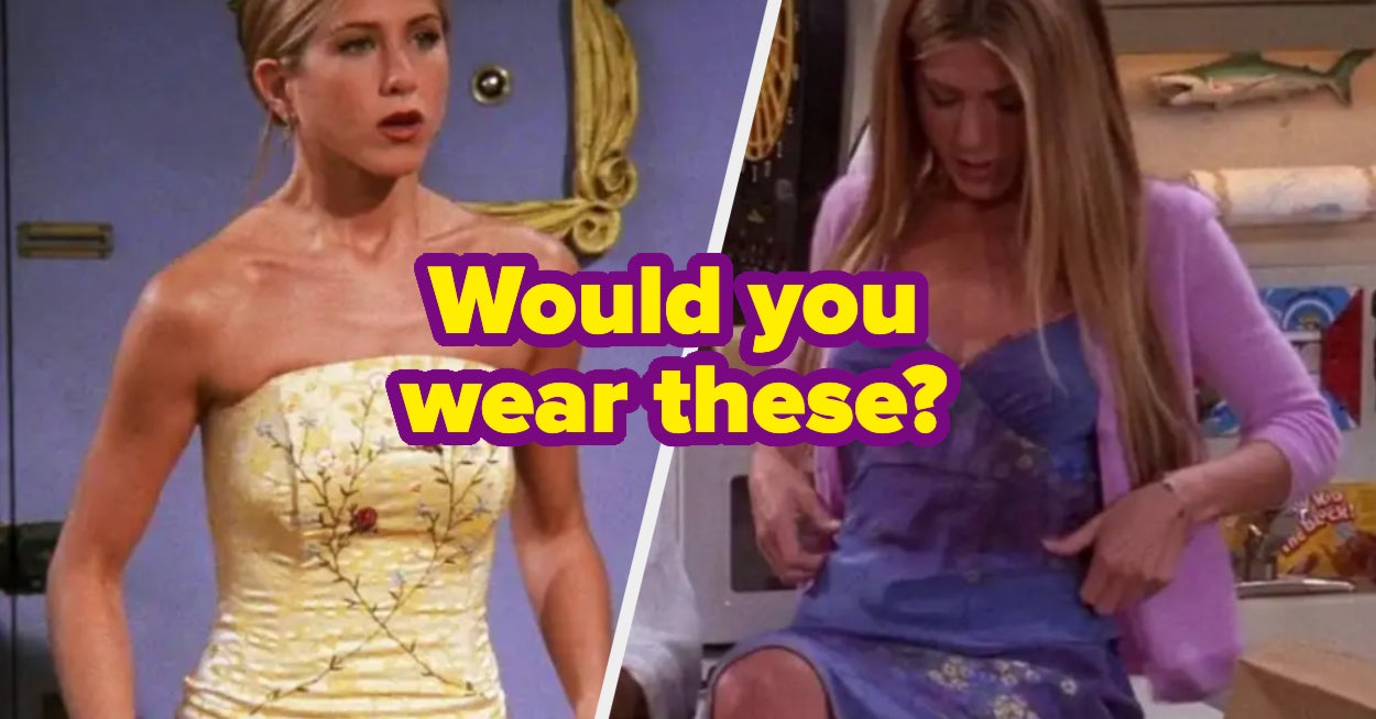 rachel friends yellow dress