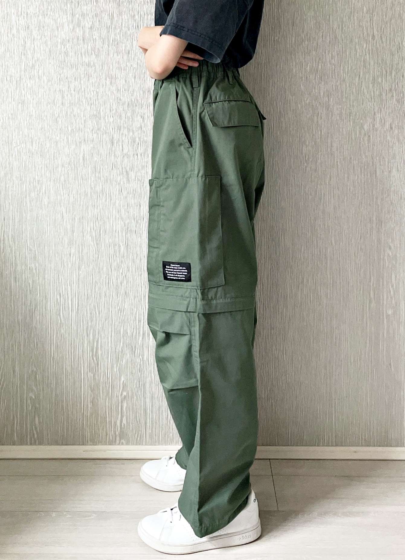 GU【ジーユー】2WAYヘリクルーパンツ UNDERCOVER新品タグ付サイズS